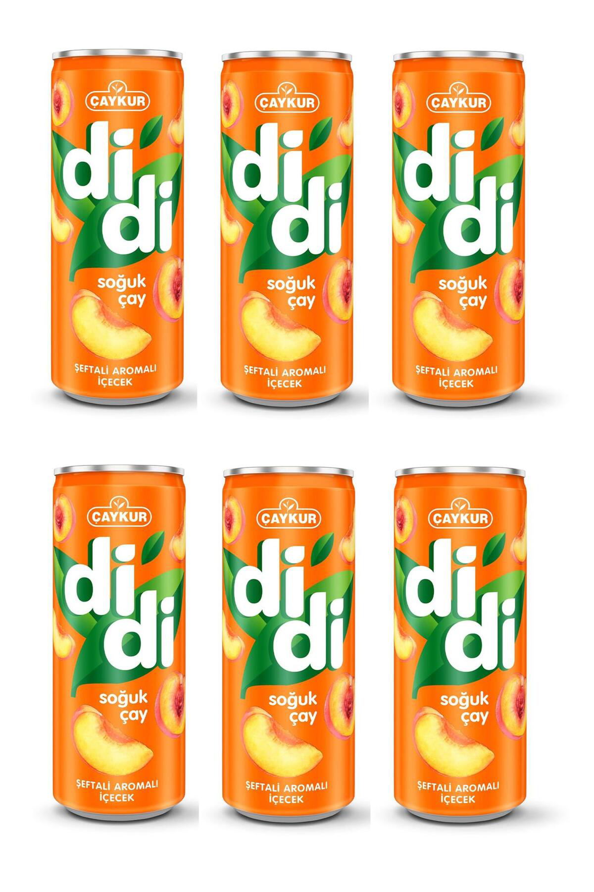 Didi Şeftali Aromalı Soğuk Çay 250 Ml X 6 Adet