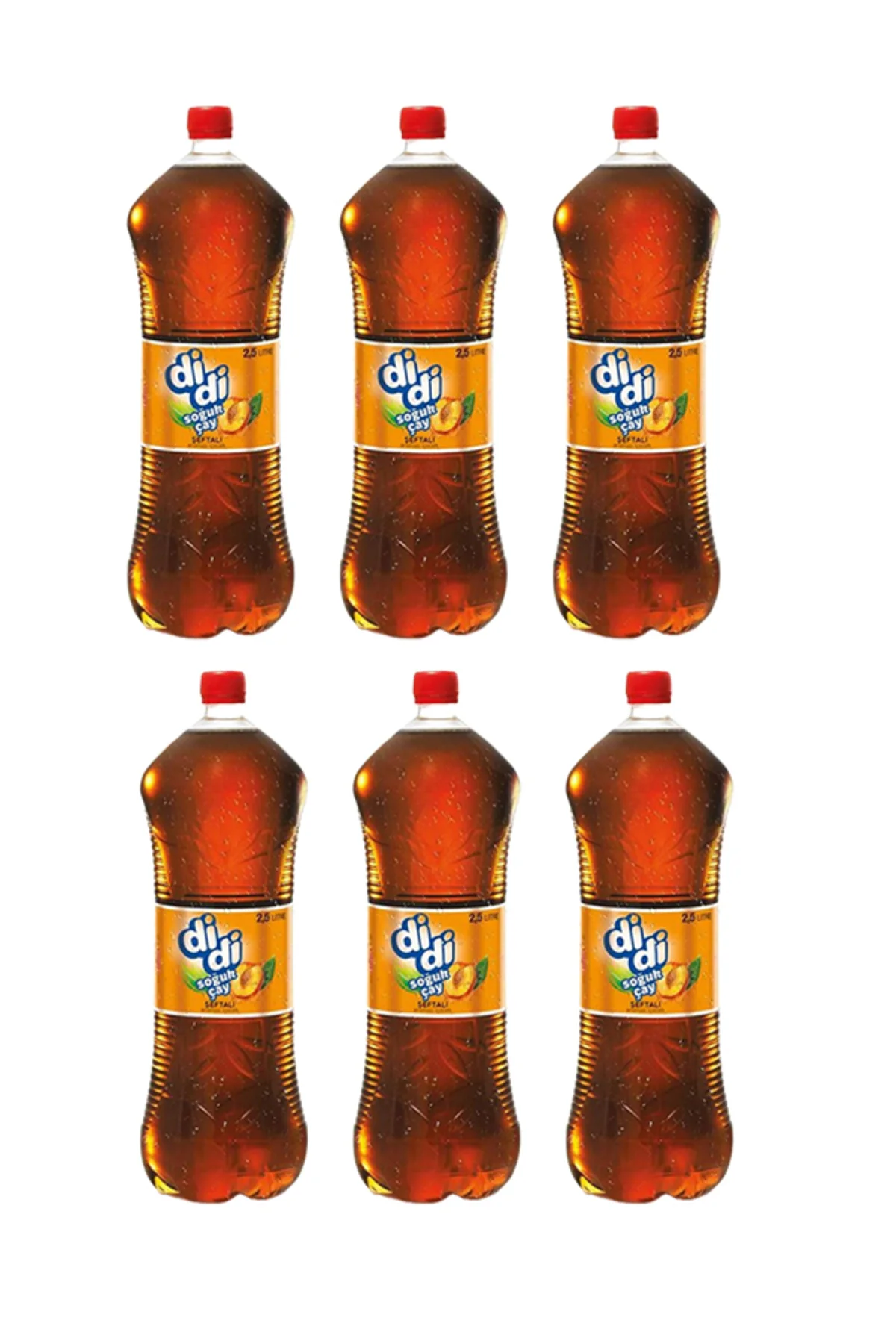 Didi Soğuk Çay Şeftali Aromalı 2,5 Lt X 6
