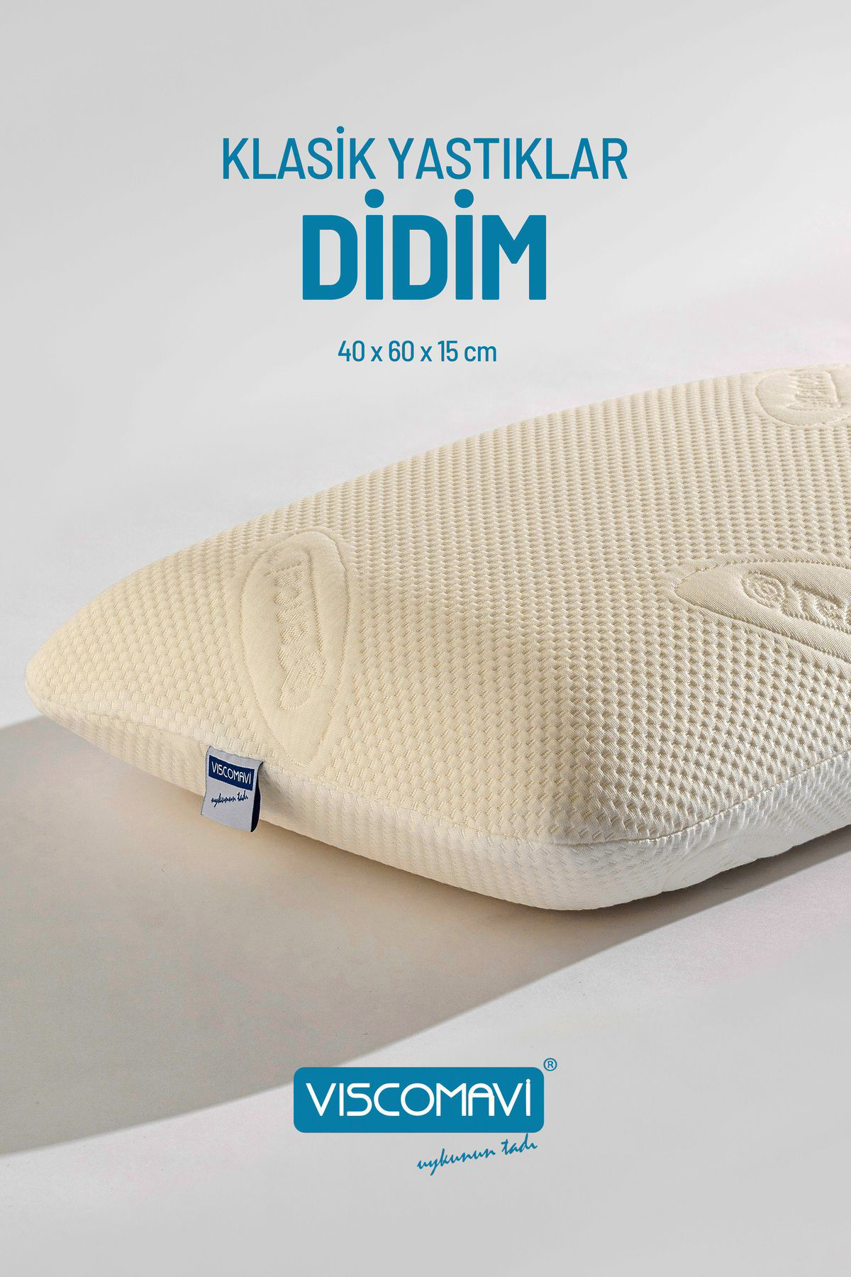 Viscomavi Didim Tombul Klasik Visco Yastık
