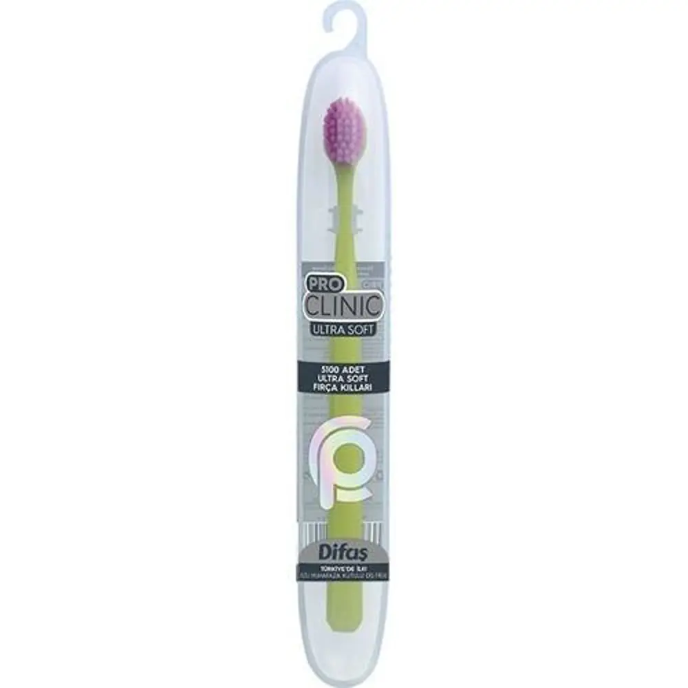 Difaş Pro Clinic Ultra Soft 5100 Diş Fırçası - Muhafaza Kutulu 86 Difaş Pro Clinic Ultra Soft 5100 Diş Fırçası - Muhafaza Kutulu 86