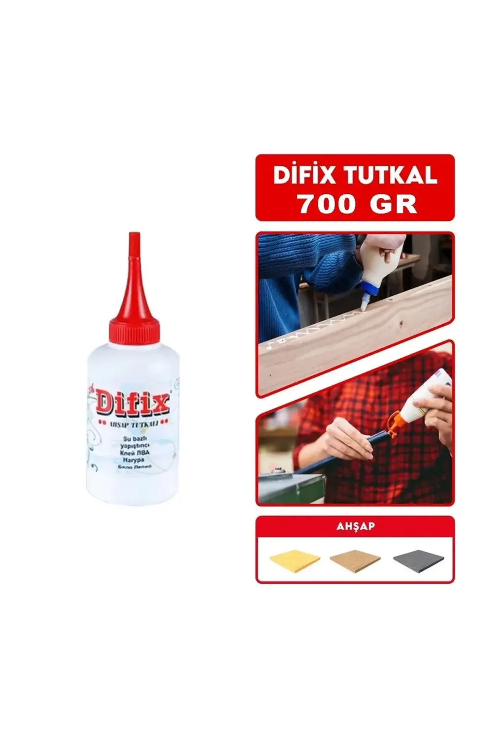Difix Su Bazlı Ahşap Tutkalı
