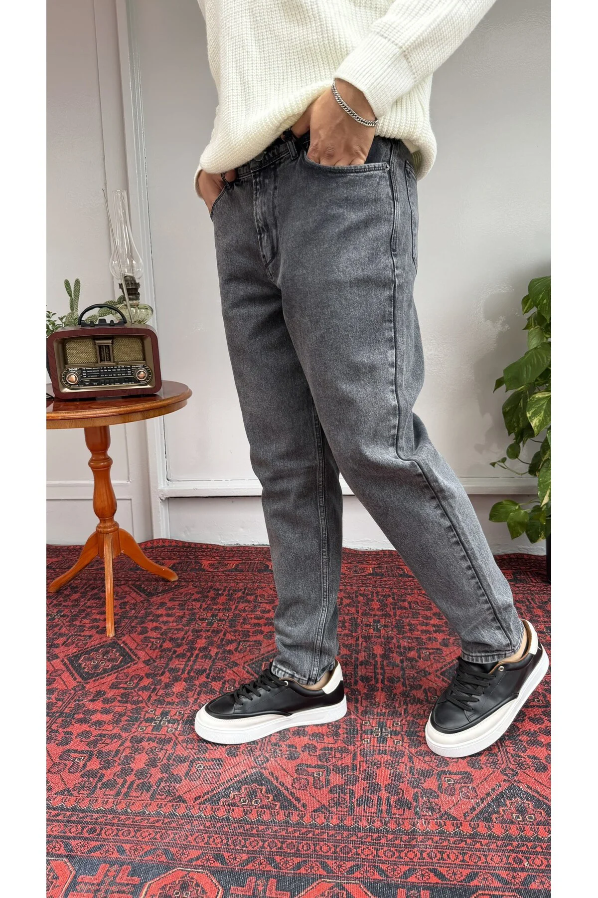 Difransel Yıkamalı Füme Banan Jean