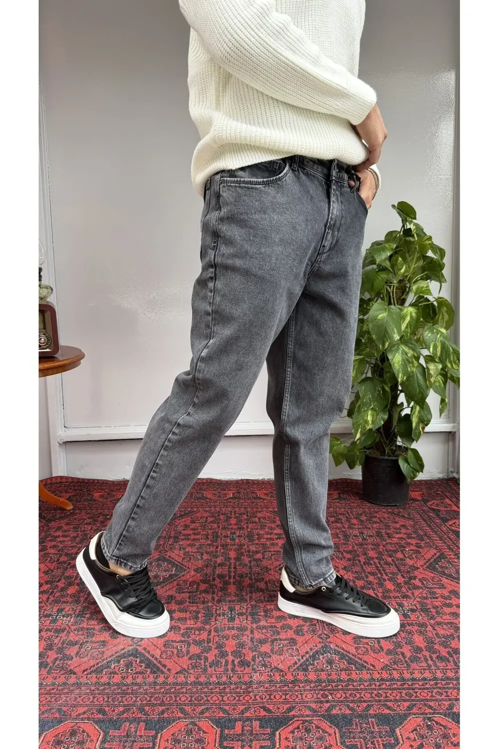 Difransel Yıkamalı Füme Banan Jean