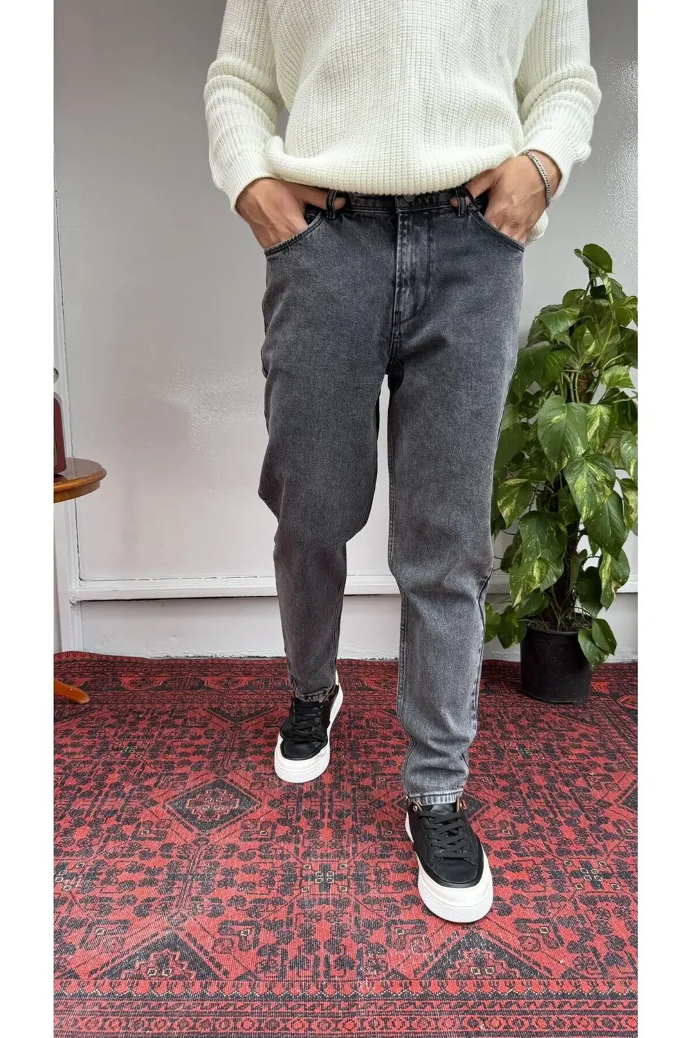 Difransel Yıkamalı Füme Banan Jean