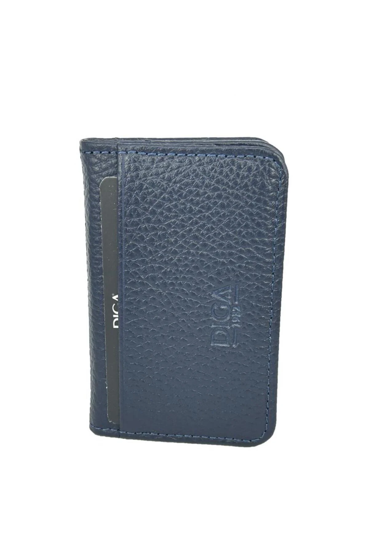 Diga 1169 Hakiki Deri Minimal Kartlık Lacivert Diga 1169 Hakiki Deri Minimal Kartlık Lacivert