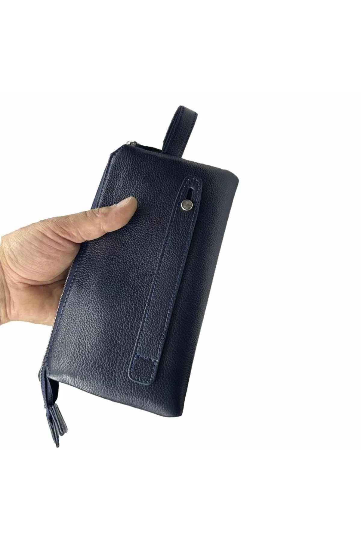 Diga Hakiki Deri 3006 Dopp Kit El Çantası Lacivert Diga Hakiki Deri 3006 Dopp Kit El Çantası Lacivert