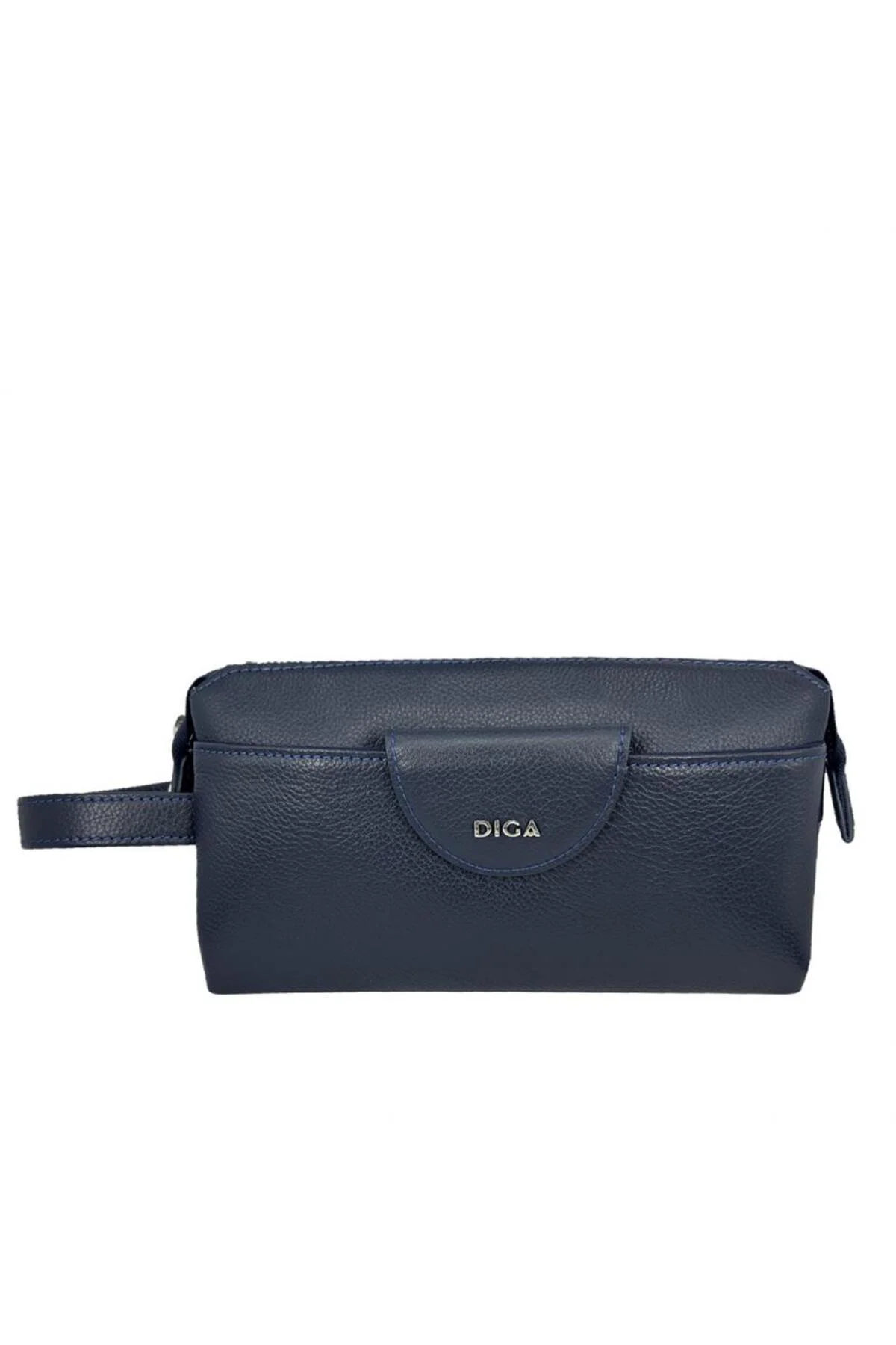 Diga Hakiki Deri 3006 Dopp Kit El Çantası Lacivert Diga Hakiki Deri 3006 Dopp Kit El Çantası Lacivert