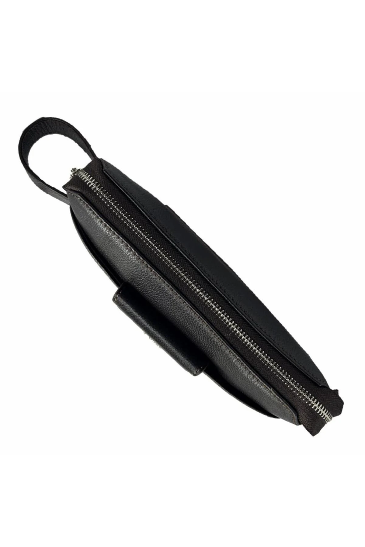 Diga Hakiki Deri 3006 Dopp Kit El Çantası Kahve