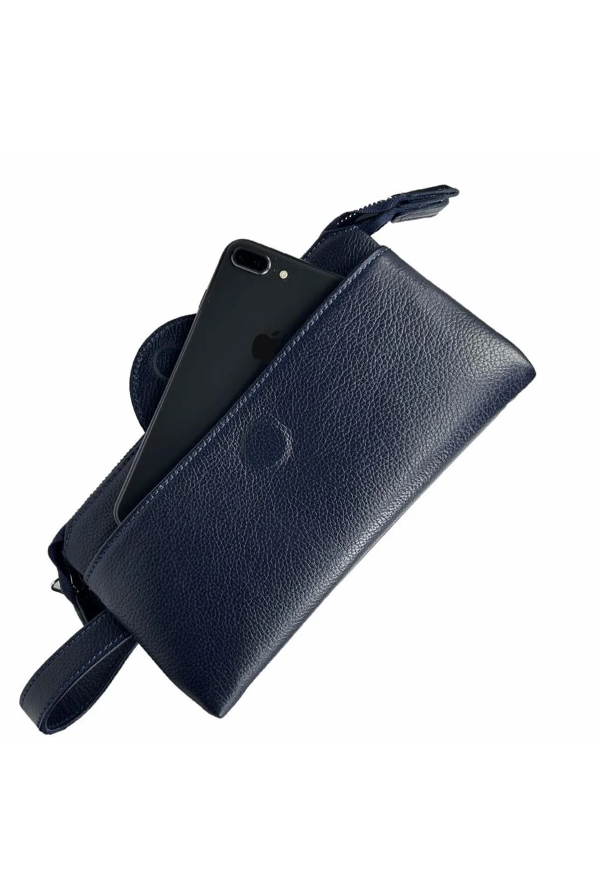 Diga Hakiki Deri 3006 Dopp Kit El Çantası Lacivert Diga Hakiki Deri 3006 Dopp Kit El Çantası Lacivert