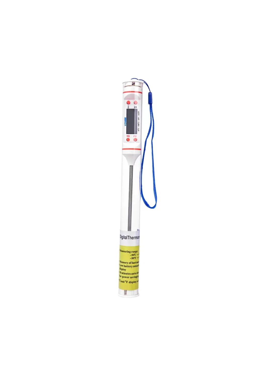 Digital Gıda Termometresi Yoğurt, Mama, Süt, Çorba, Et Sıcaklık Ö