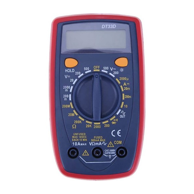 DIGITAL ÖLÇÜ ALETİ DT33D MULTİMETRE * UNIT (4741)