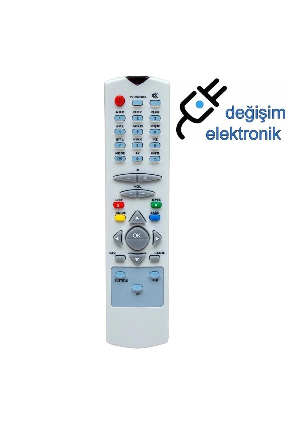 Digiturk Vestel Dcr-9002 Uydu Kumandası Digiturk Vestel Dcr-9002 Uydu Kumandası