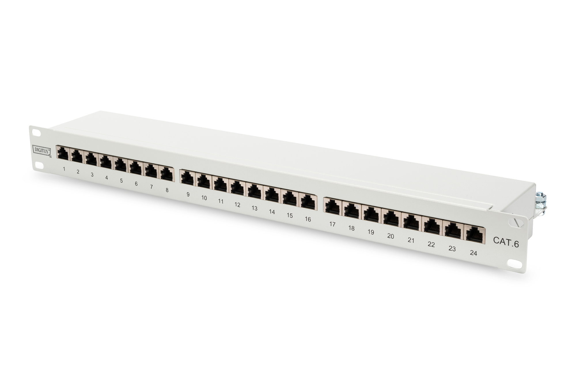 Evimdeyokyok Digitus 19 İnch 24 Port Cat-6 Ftp Patch Panel, Zirhli Tdrtr