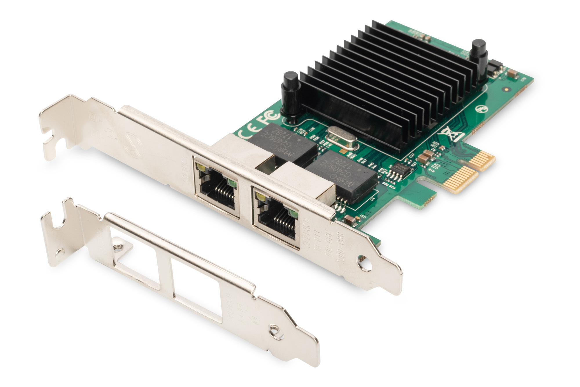Evimdeyokyok Digitus 2 Port Gigabit Ethernet Pci Express Kart, Düşük Profil Br