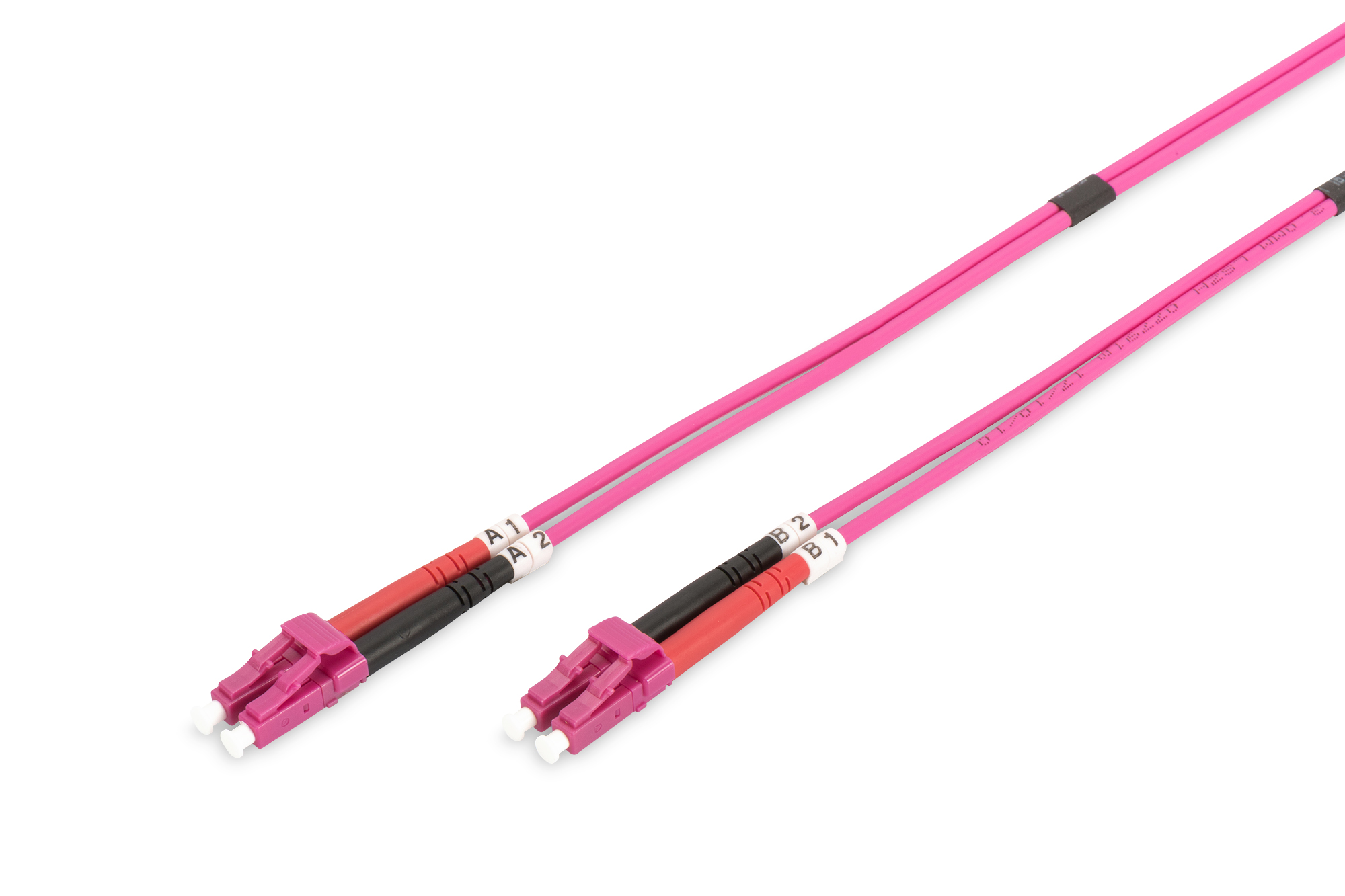 Digitus LC-LC Fiber Optik Patch Kablo, 1 metre, Multimode, Duplex
