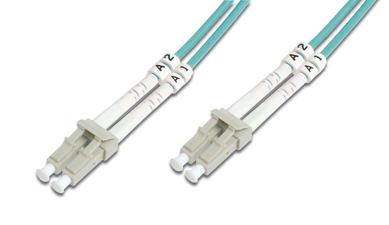 Digitus LC-LC Fiber Optik Patch Kablo, 5 metre, Multimode, Duplex