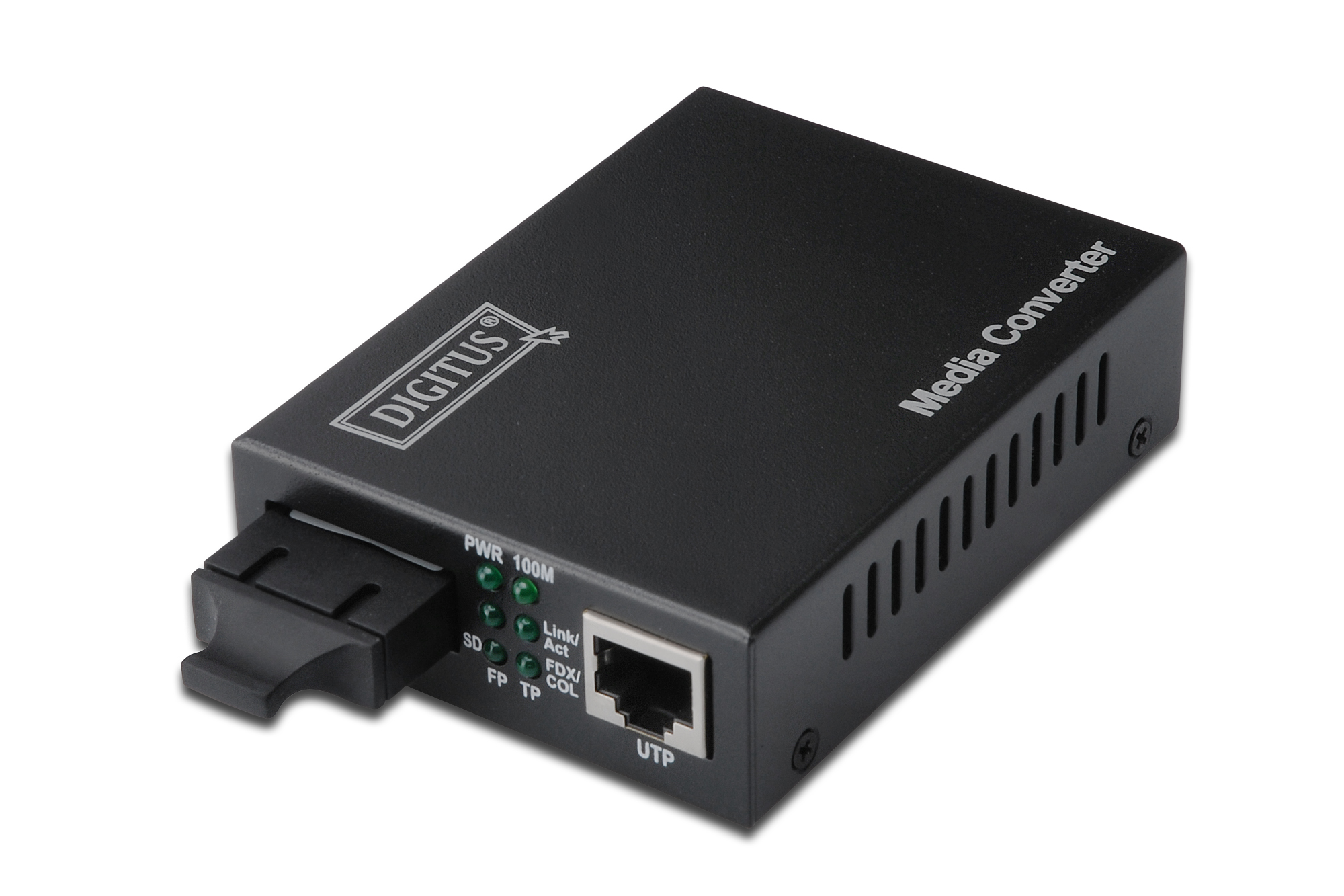 Digitus Media/Rate Converter, 10/100TX - 100FX (Multimode 2 km, S