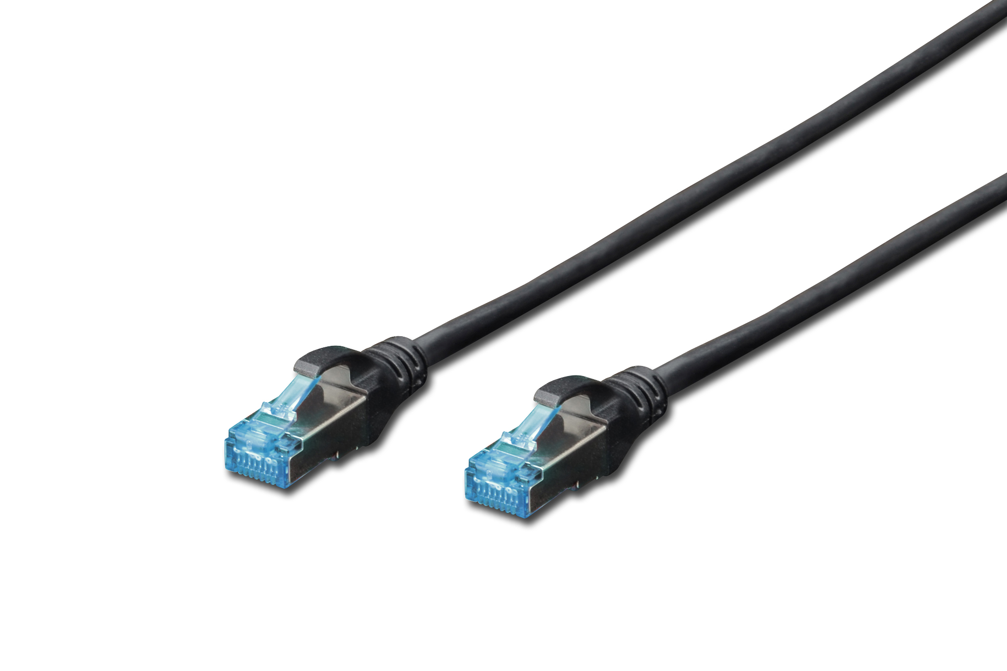 Digitus Patch Kablo, F-UTP, CAT. 5E, 3 metre, AWG 26/7, Siyah Ren