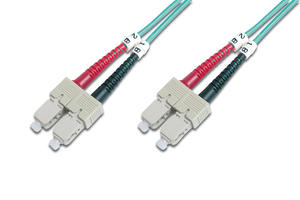 Digitus SC-SC Fiber Optik Patch Kablo, 3 metre, Multimode, Duplex