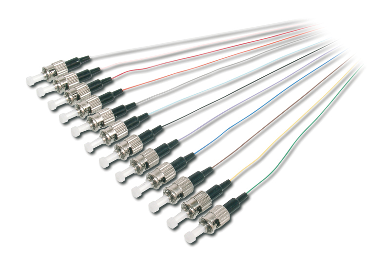 Digitus ST/UPC Fiber PigTail, Semi Tight Buffer, 50/125 µDIN IEC 