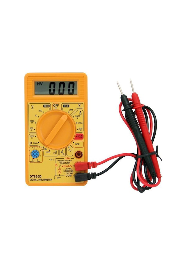 Etc Dijital Avometre Multimetre Ölçü Aleti Dt-830D