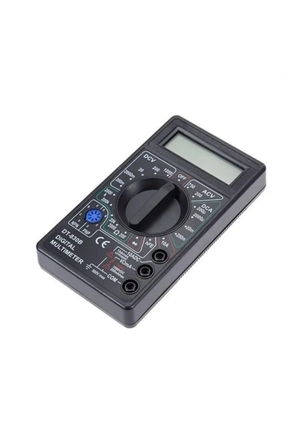 ® Dijital Avometre Multimetre Ölçü Aleti Akım Voltaj Direnç Ölçer