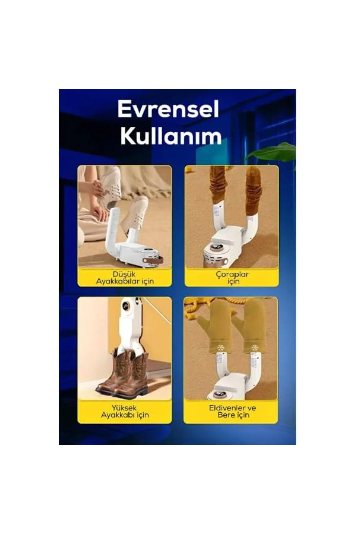 Dijital Ayakkabı Kurutma Ve Isıtma Makinesi