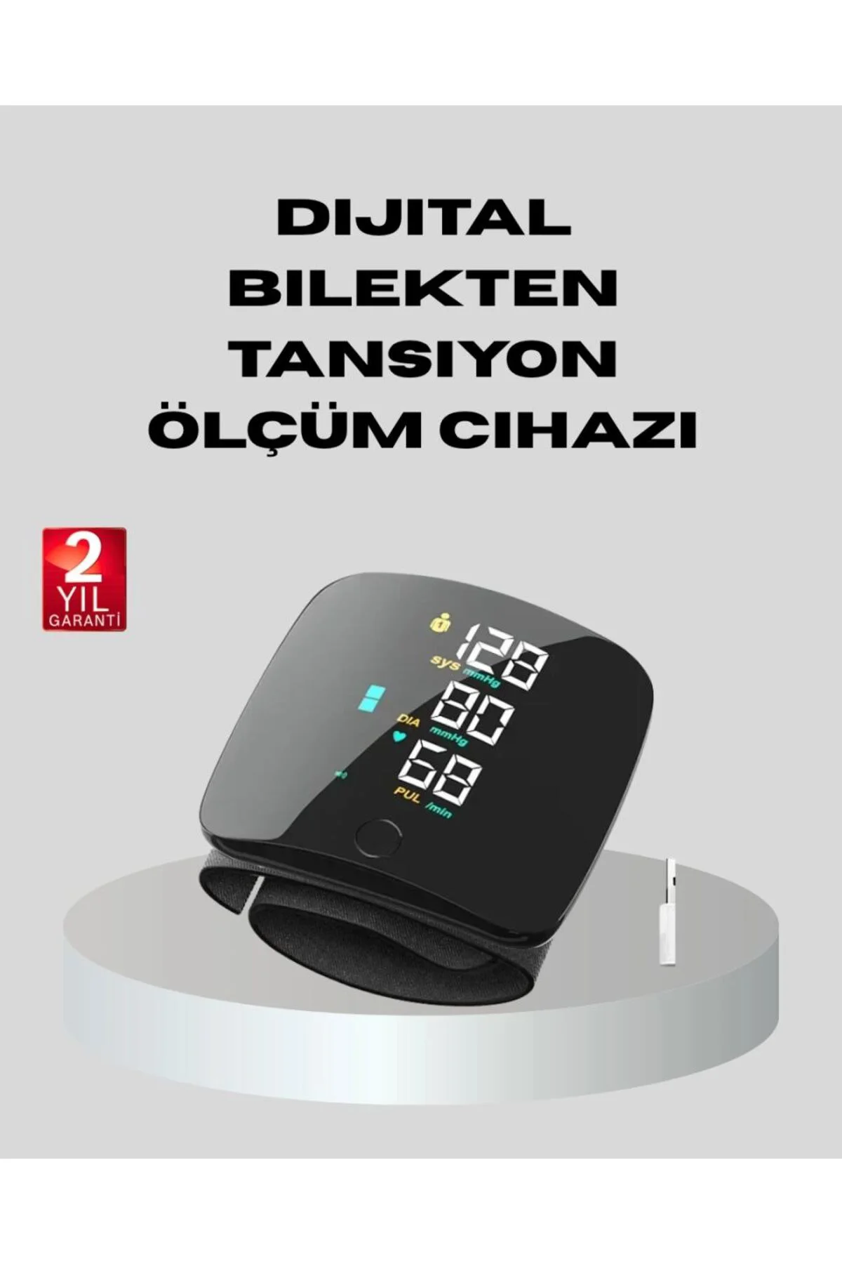 Dijital Bilek Tansiyon Aleti – Çift Kullanıcı Hafızalı, Aritmi Uy