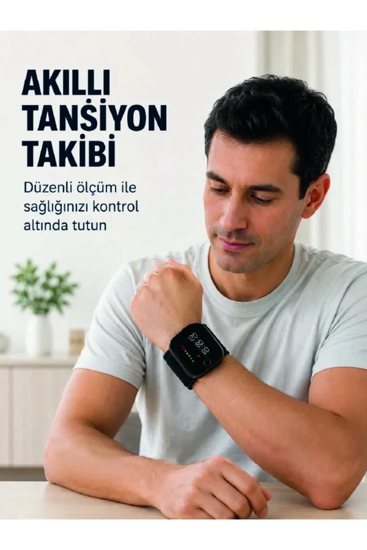 Dijital Bilek Tipi Tansiyon Ölçüm Cihazı Hafızalı Tasarım Dijital Bilek Tipi Tansiyon Ölçüm Cihazı Hafızalı Tasarım