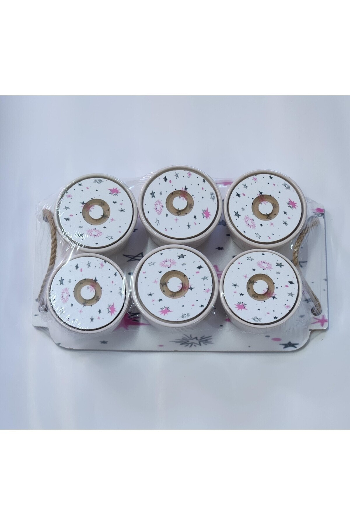 Hauspec Dijital Desen 6 Li Kahvaltilik