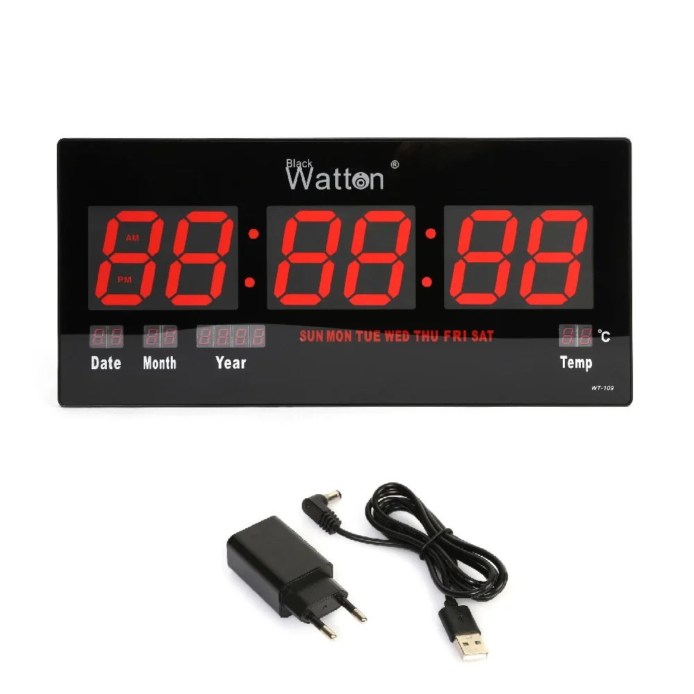 Dijital Duvar Ve Masa Saati Wt-109 Dijital Duvar Ve Masa Saati Wt-109