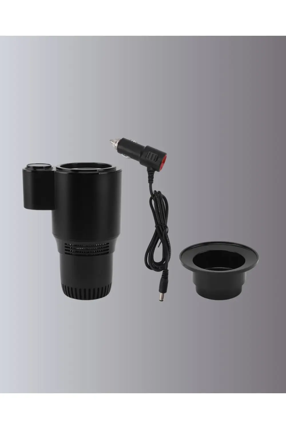 Dijital Ekranlı Akıllı Bardaklık Araç İçi Termal Isıtıcı Soğutucu