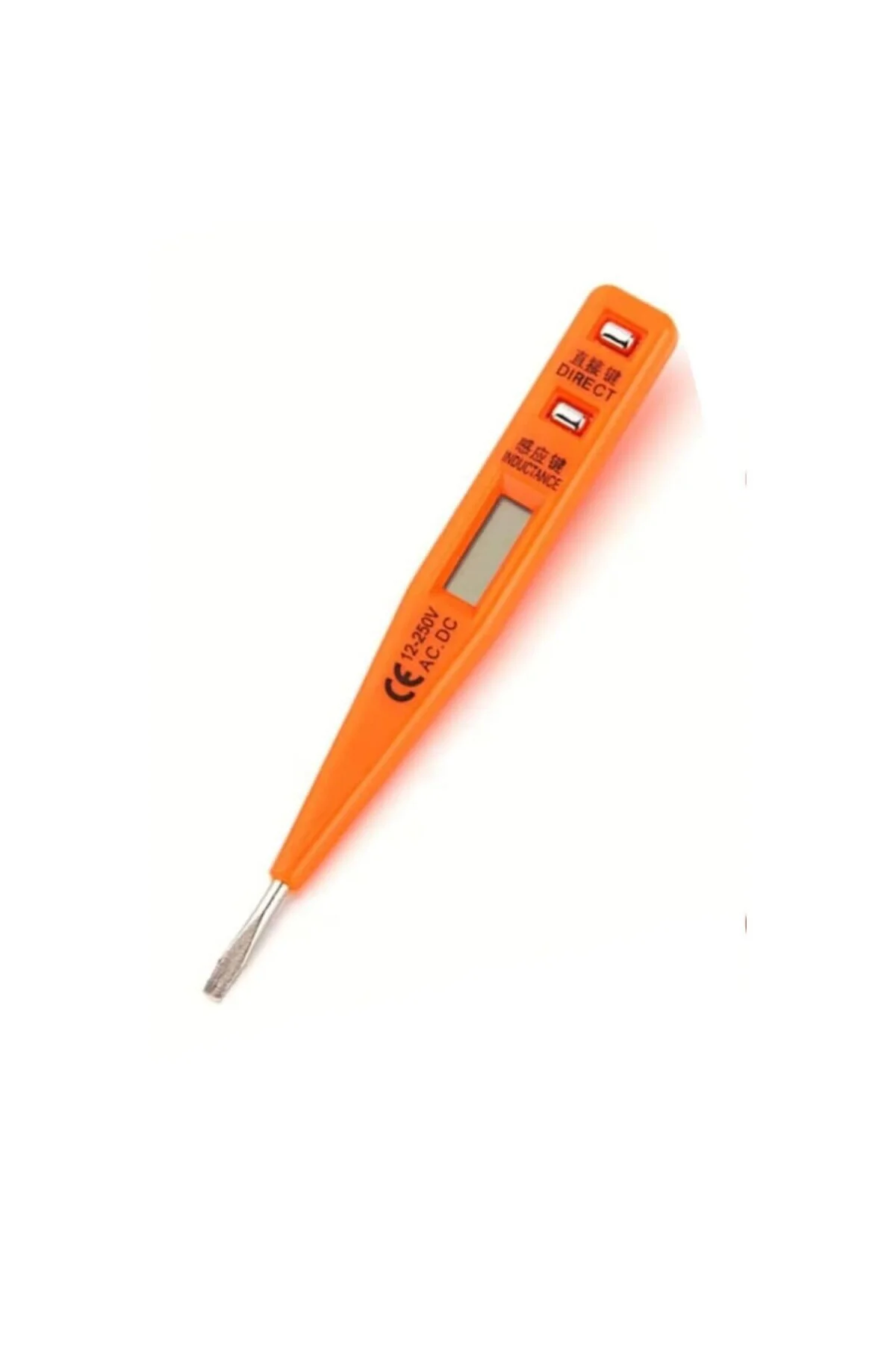 Dijital Ekranlı Kontrol Kalemi 12 V - 250 V Ac/Dc Temaslı Temassı