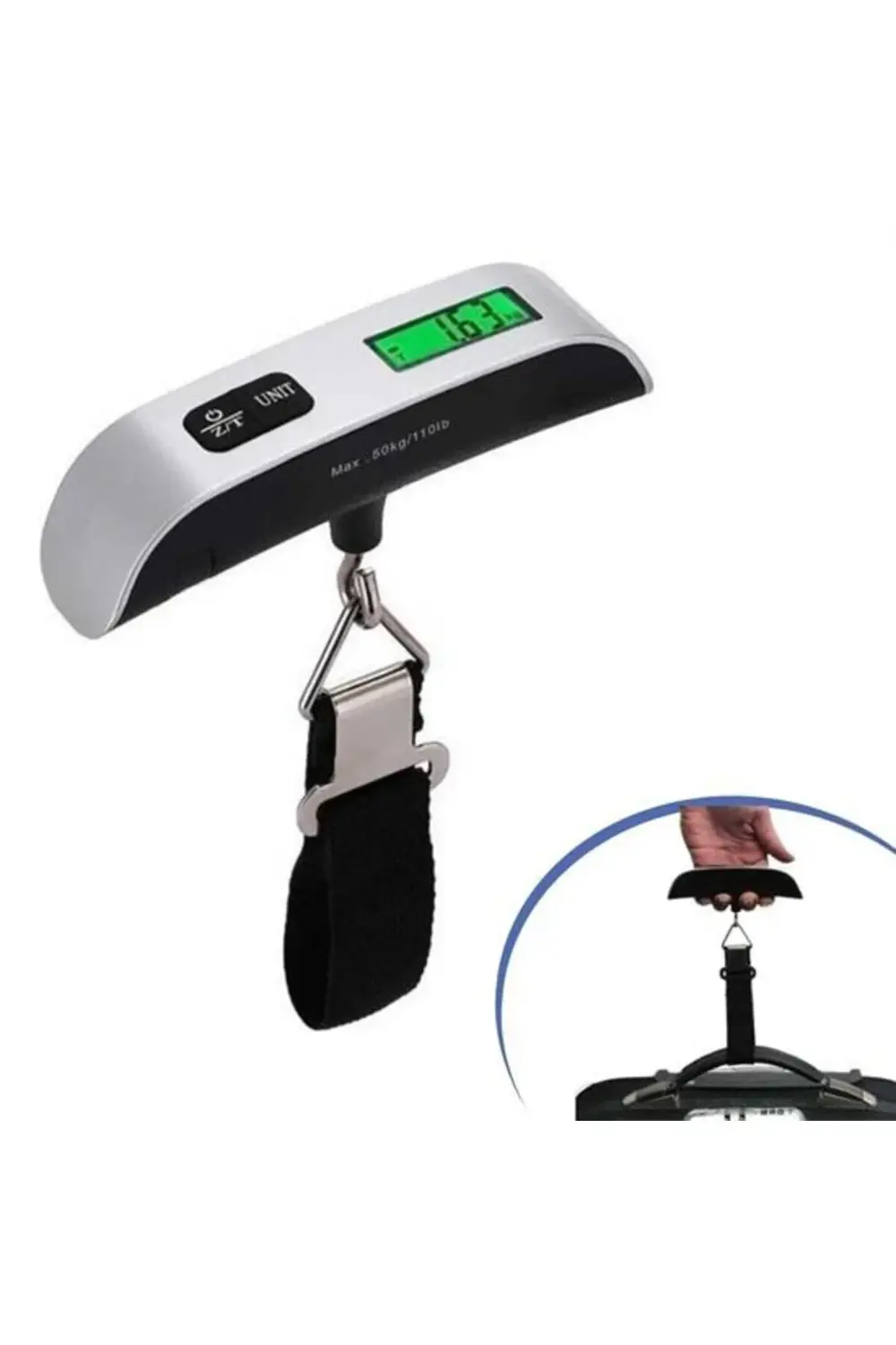 ® Dijital Ekranlı Valiz Kilo Ölçücü Hassas Valiz Tartısı