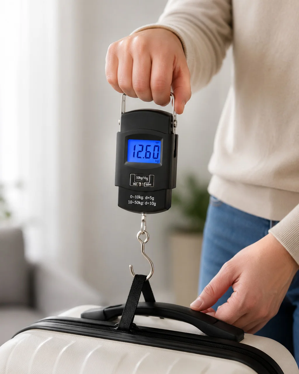 Dijital El Kantarı 50 Kg Hassas Lcd Ekranlı Bagaj Tartısı - Lisinya Fiyatı, Yorumları ve Özellikleri