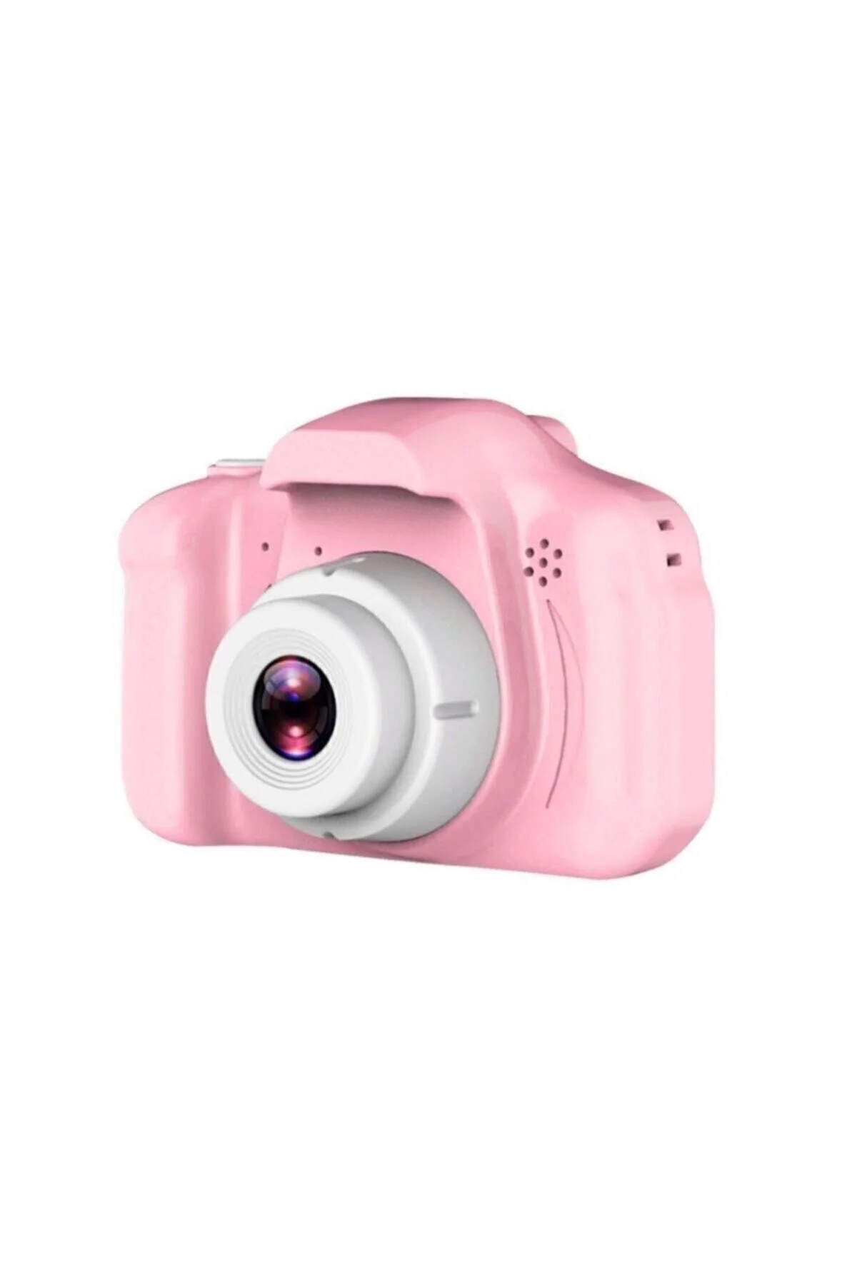 Dijital fotoğraf makinesi 1080p HD 10-15 MP pembe SD kartlı çocuklar için optik zoomlu