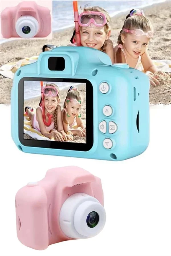 Dijital Fotoğraf Makinesi Çocuk Mini 1080p HD Kaliteli Renkli Dijital Fotoğraf Makinesi Çocuk Mini 1080p HD Kaliteli Renkli