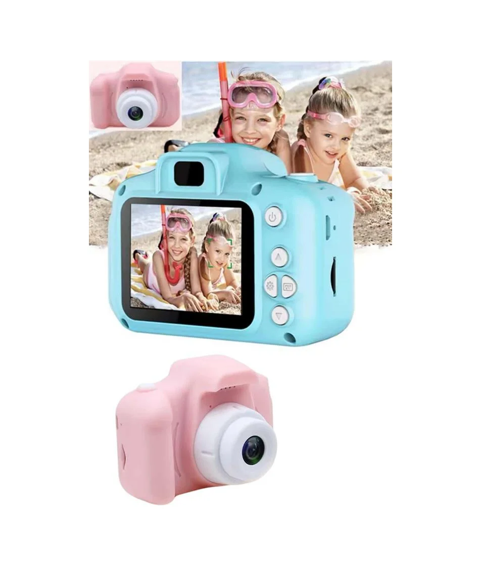 Dijital Fotoğraf Makinesi Çocuk Mini 1080p Hd Kaliteli Renkli
