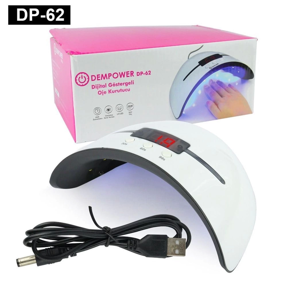 Byntr Dijital Göstergeli Oje Kurutucu