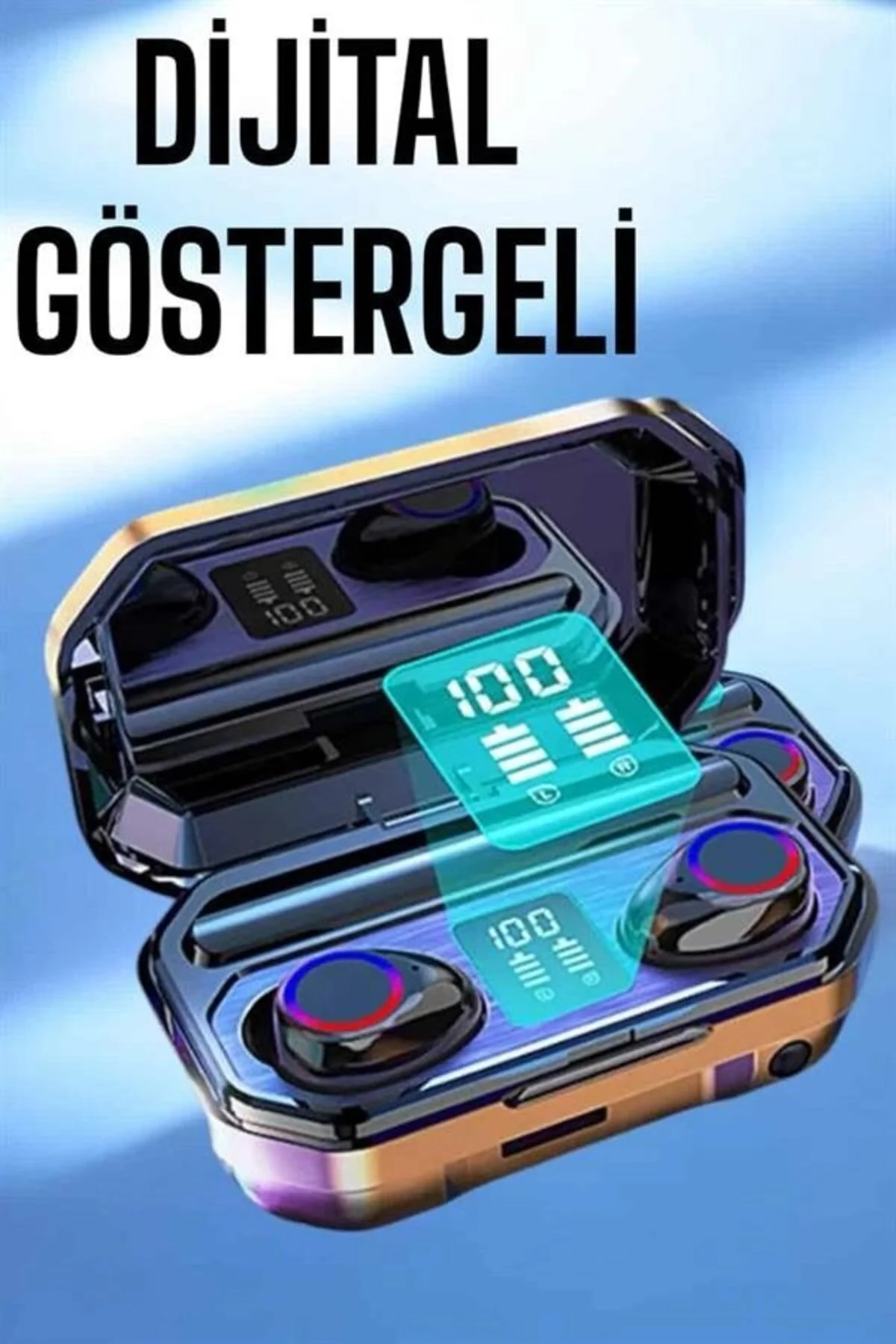 Dijital Göstergeli 3 Başlıklı Tıraş Makinesi Islak Kuru Lazer Önc