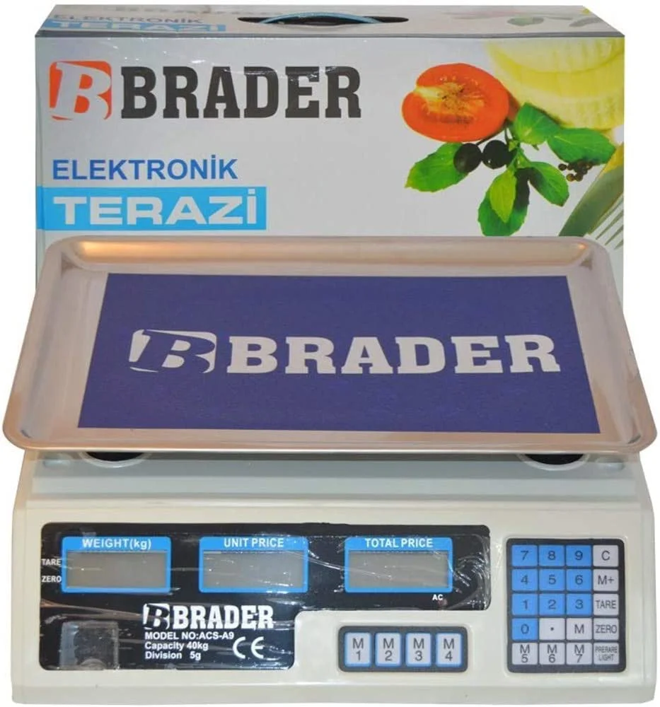 Dijital Göstergeli Elektronik Bakkal Kasap Manav Terazisi 40 Kg Fiyatı, Yorumları ve Özellikleri