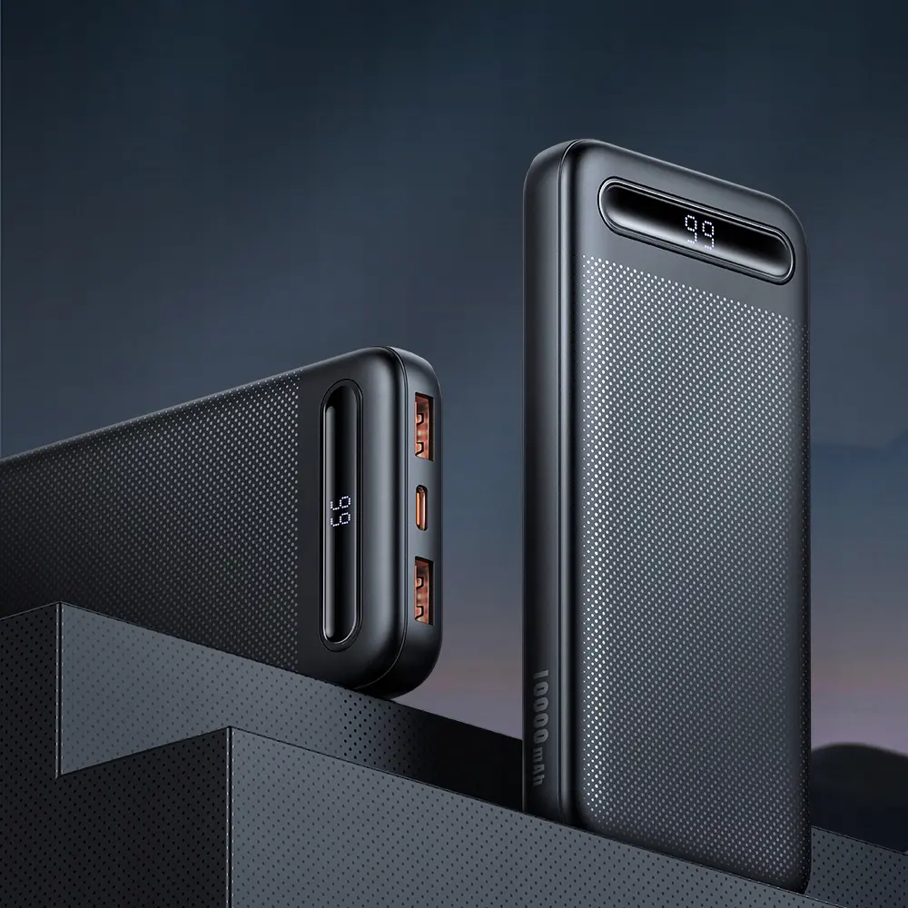 Dijital göstergeli powerbank 10000 mAh