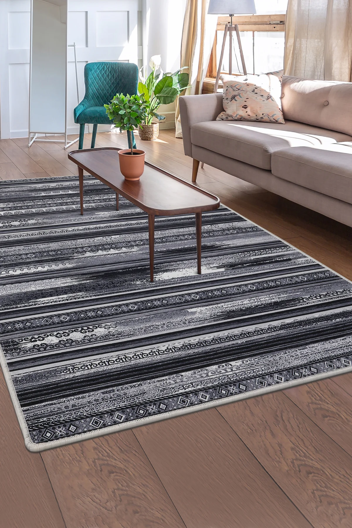 DİJİTAL HALI KÖLN MODEL GRİ RENK Yıkanabilir Kaymaz Kesme HALI Yolluk 140x200 DİJİTAL HALI KÖLN MODEL GRİ RENK Yıkanabilir Kaymaz Kesme HALI Yolluk 140x200