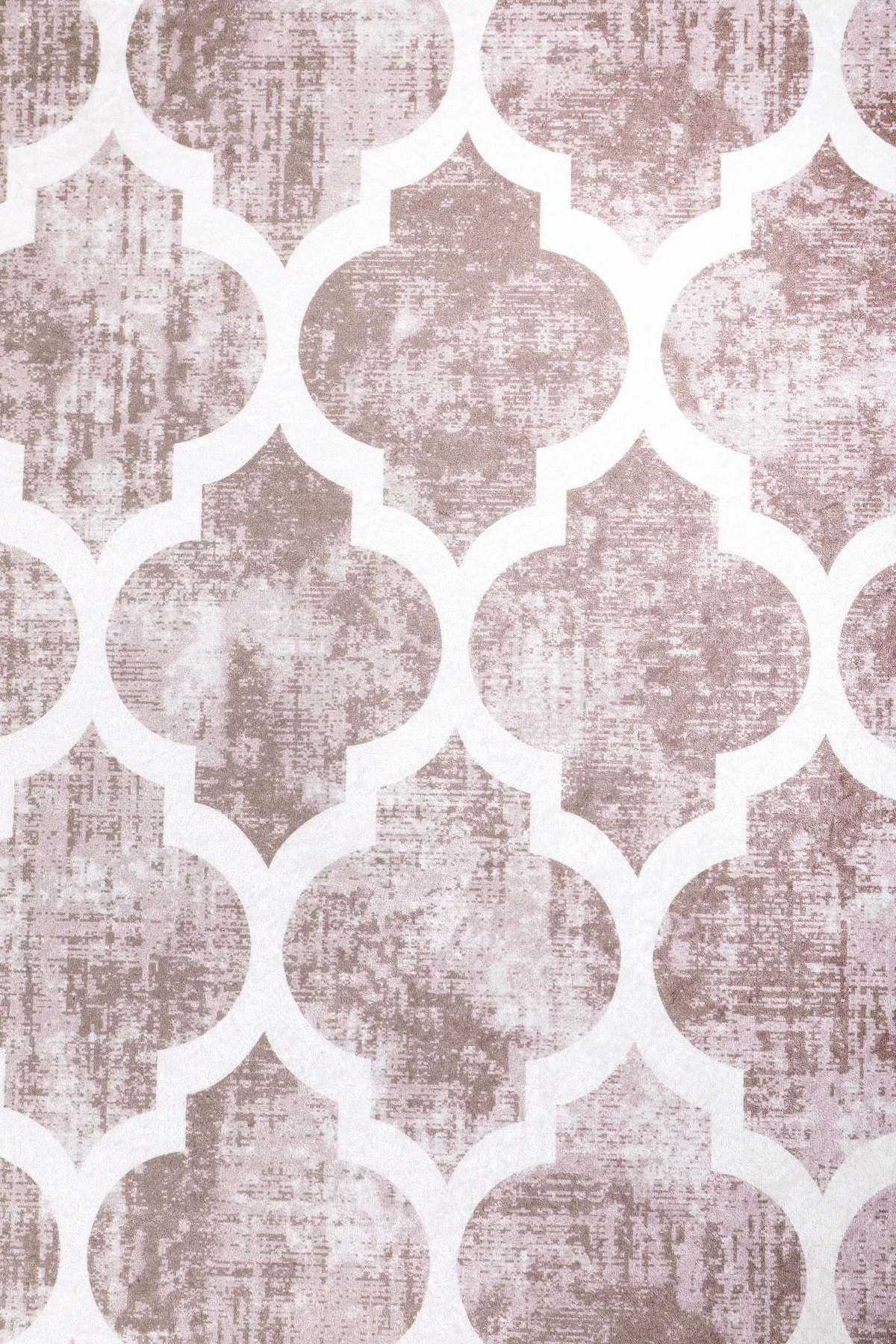 DİJİTAL HALI MODERN TASARIMLI BEJ RENKLİ Yıkanabilir Kaymaz Kesme HALI Yolluk 120x150