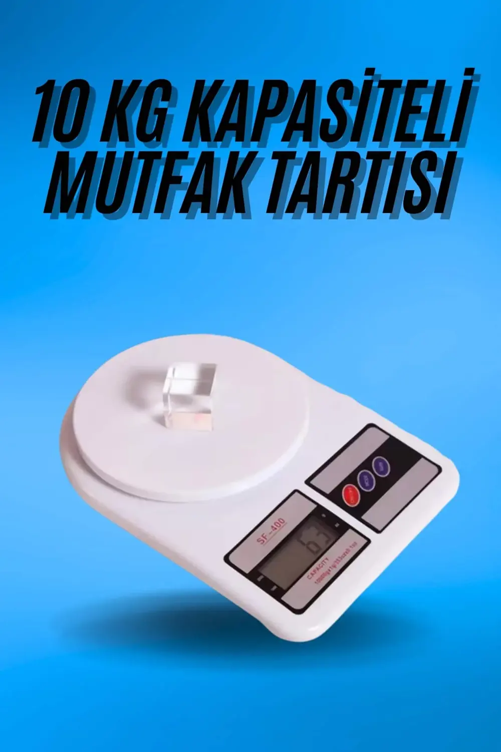 Dijital Hassas 10 Kg Mutfak terazisi tartısı LCD Ekran Mutfak Tar