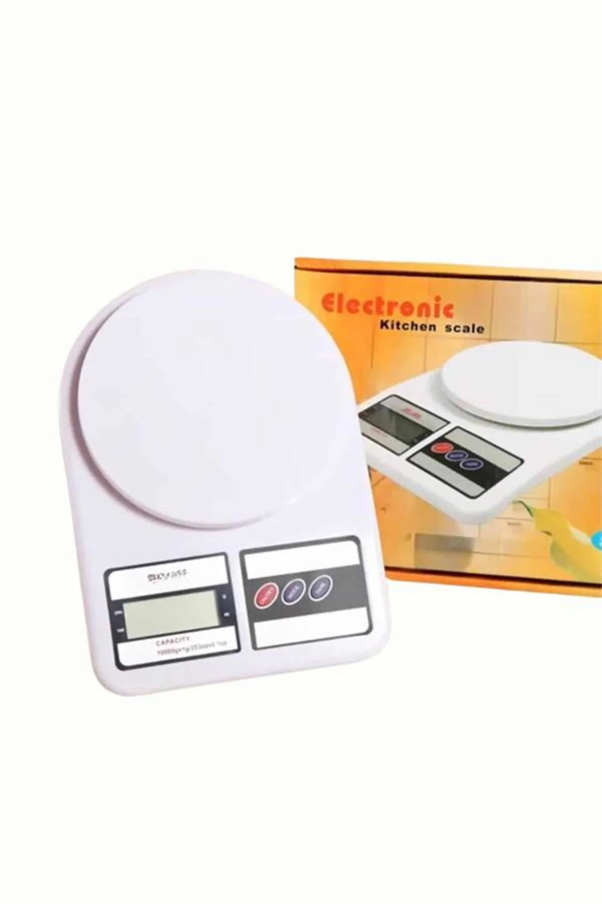 Dijital Hassas 10 Kg Mutfak terazisi tartısı LCD Ekran Mutfak Tar