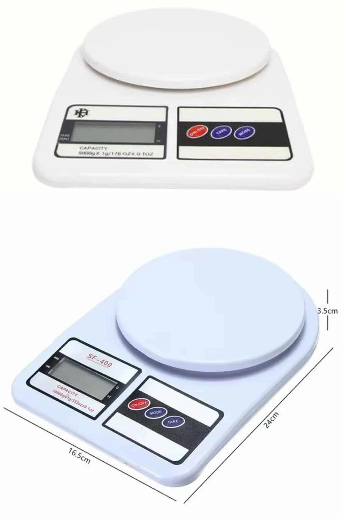 Dijital Hassas 10 Kg Mutfak terazisi tartısı LCD Ekran Mutfak Tar