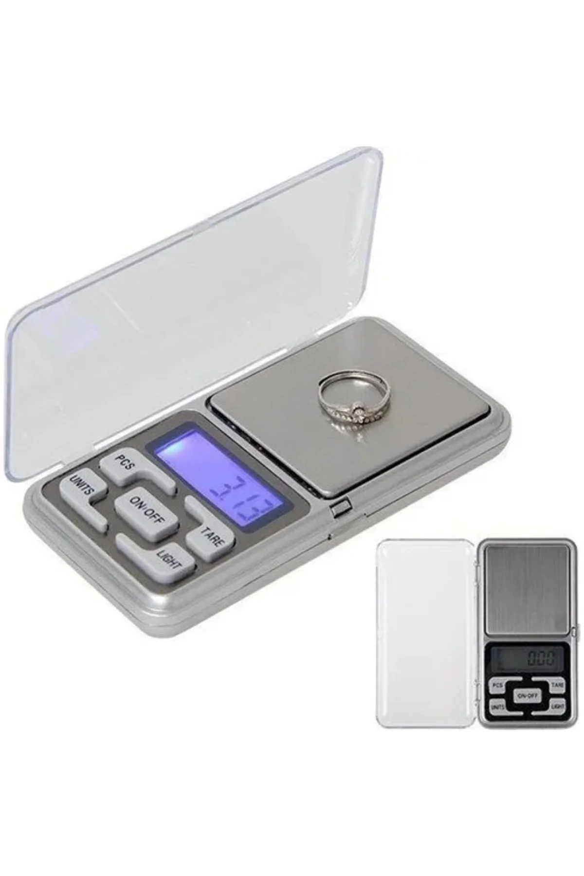 Dijital Hassas Cep Terazi 500 Gr 0.01 Taksimat Notebook