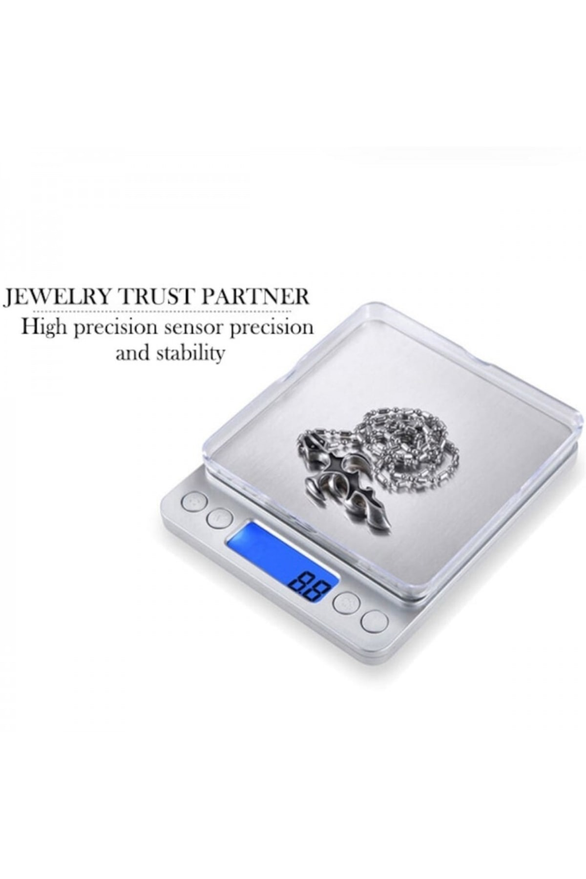 Go İthalat Dijital Hassas Mutfak Terazisi Hassas Tartı 2000 Gr./0.1 Gr. Hass