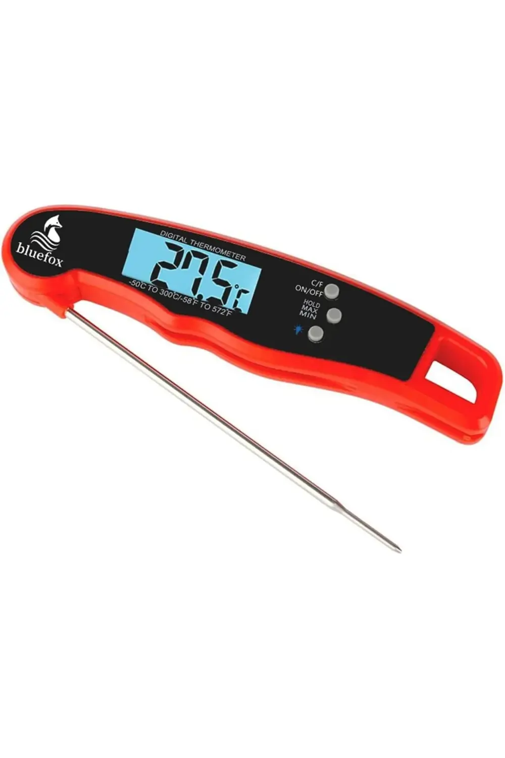 Dijital Hızlı Okunan Mutfak Termometresi - Mıknatıslı, Katlanabil